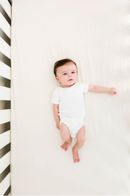 Best material for crib sheets best sale